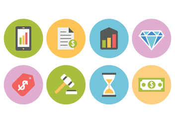 Free Business and Finance Icon Set - Free vector #384807