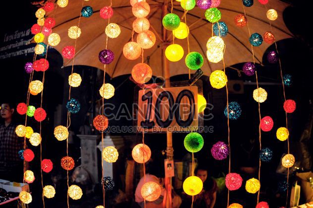 Colorful glowing garland - image gratuit #385167 