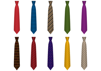 Free Set of Classical Ties Vector - Free vector #387207