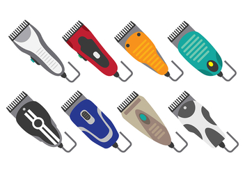 Hair Clipper Icons - Free vector #387437