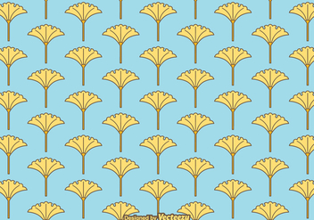 Free Vector Ginko Pattern - Free vector #388007