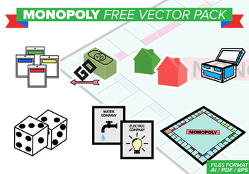 Monopoly Free Vector Pack - vector gratuit #388947 