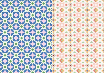 Decorative Mosaic Pattern - Free vector #390037