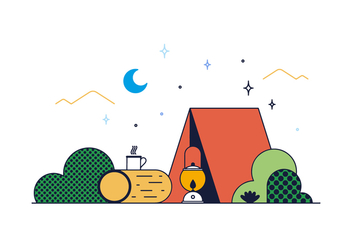 Free Camp Vector - Free vector #390287