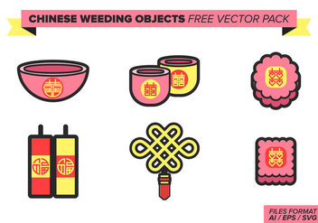 Chinese Wedding Free Vector Pack - vector gratuit #393277 