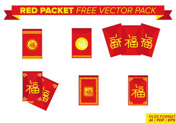 Red Packet - vector gratuit #393587 