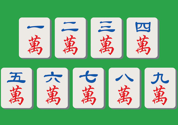 Mahjong Vector - vector #394707 gratis