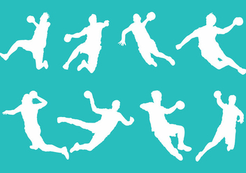 Free Handball Icons Vector - vector gratuit #394857 
