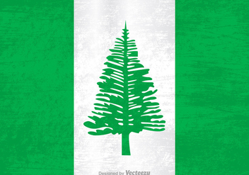 Free Vector Grunge Flag Of Norfolk Island - Kostenloses vector #395427