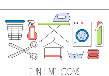 Cleaning Vector Icons - Free vector #396577