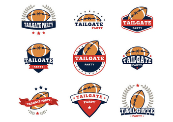 Free Tailgate Badges Party Vector - vector #397097 gratis