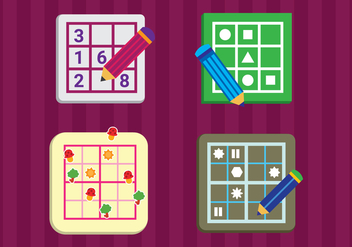 Free Sudoku Vector Illustration - vector gratuit #398147 