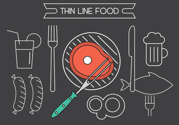 Free Vector Food Icons - Free vector #398367