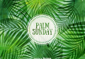 Free Palm Sunday Vector Illustration - vector gratuit #398547 