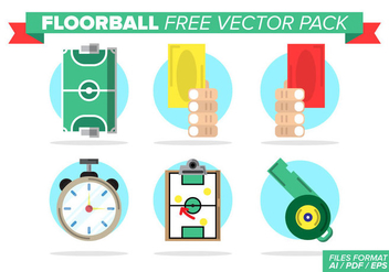 Floorball Free Vector Pack - vector #398927 gratis