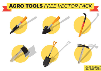 Agroo Tools Free Vector Pack - vector #398957 gratis