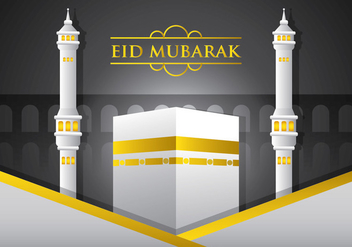 Eid Mubarak Vector - бесплатный vector #399077