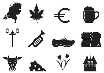 Netherlands Icons Vector - Free vector #399167