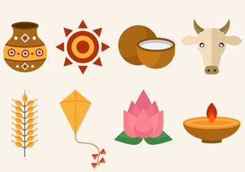 Free Pongal Vector Icon - Free vector #400567