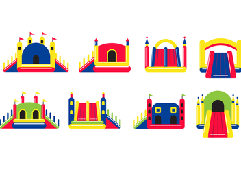 Free Bounce House Vector - Free vector #401787