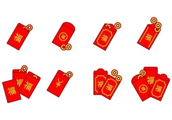 Red Packet Icon - Kostenloses vector #402567