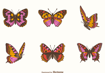Free Papillon Vector Set - Free vector #402837