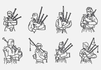 Bagpipes Icon - Free vector #402967