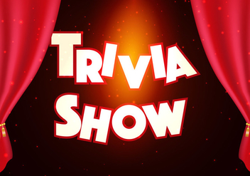 Trivia Show Background Illustration - Free vector #402997