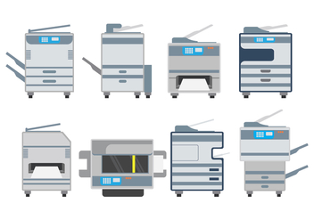 Photocopier Vector Pack - Free vector #403137