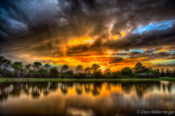 Sunset and Rain - image #403867 gratis