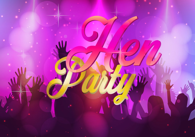 Hen Party Illustration - Free vector #404117