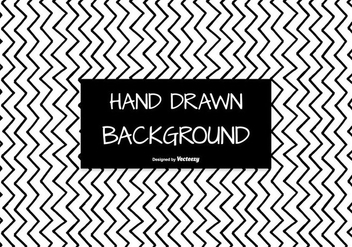 Hand Drawn Style Seamless Chevron Background - vector gratuit #404207 