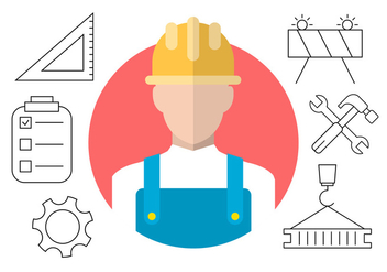 Construction Vector Icons - Free vector #404537