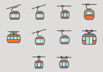 Cable Car Icon - Free vector #404737