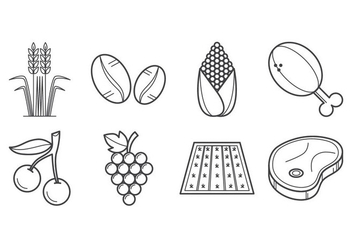 Free Agriculture and Farming Icon Vector - vector gratuit #405797 