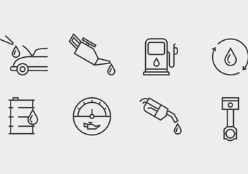 Oil Change Icon - Free vector #406837