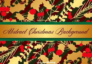 Vector Christmas Background Template - Free vector #408527