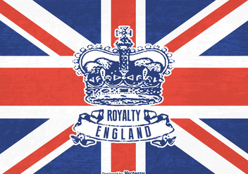 Free Grunge British Crown Vector - vector gratuit #408997 