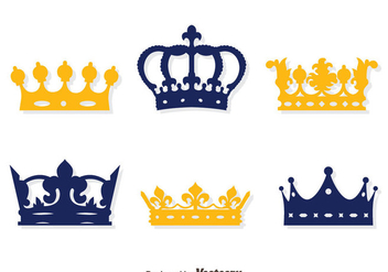 British Crown Collection Vector Set - Free vector #409157