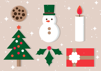 Free Christmas Vector Icons - vector gratuit #409487 