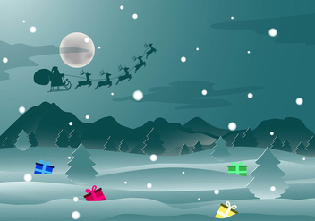 Christmas Backround Free Vector - Free vector #410507