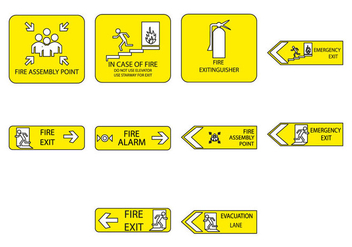 Free Emergency Sign Icon Vector - Kostenloses vector #410567