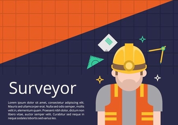 Surveyor Background - vector #412657 gratis