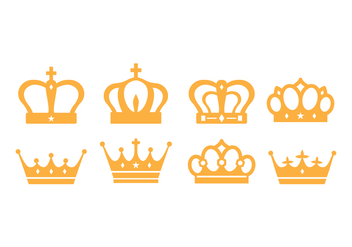 Free British Crown Vector Pack - Free vector #413977