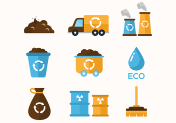 Free Garbage Vector Icons - Free vector #414947