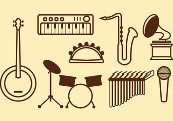 Free Music Vector Icon - Free vector #415807