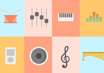 Free Music Vector Collection - vector gratuit #416037 