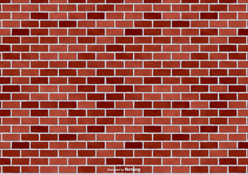 Red Brick Vector Background - Free vector #416997