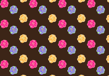 Free Camellia Seamless Pattern Vector Illustration - Free vector #417827