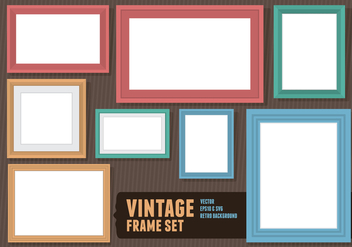 Blank Picture Frame - Free vector #417967